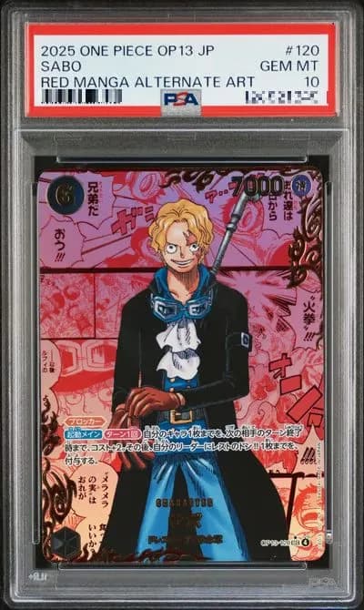 SABO RED MANGA ALTERNATE ART