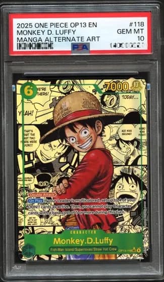 MONKEY D. LUFFY MANGA ALTERNATE ART